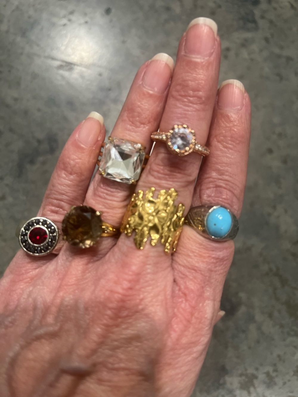 Set of 5 RINGS